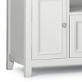 thumbnail image 6 of Amherst 72 inch Wide Solid Wood TV Stand in White For TVs up to 80 inches, 6 of 12