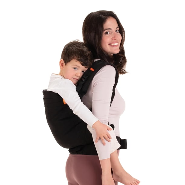 Mochila Beco para bebés con asiento extra ancho de 9 a 27 kg, algodón