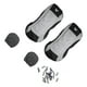 thumbnail image 1 of Sidaley 4 piezas de funda de asiento de coche Universal transpirable vehículo negro gris Interior estampado de neumáticos en relieve Ventana automotriz, 1 of 6