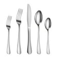 thumbnail image 1 of Sangdo Silverware Set 20pcs Stainless Steel Flatware Set Tableware Cutlery Set, Service for 4, Silver, 1 of 7