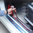 thumbnail image 4 of Eespoir Car Sticker Carbon Fiber, Rubber DIY Door Sill Protector, Protective Guard Strip for Vehicle Door Edges, Interior Trim, Scratch Prevention, 4 of 5