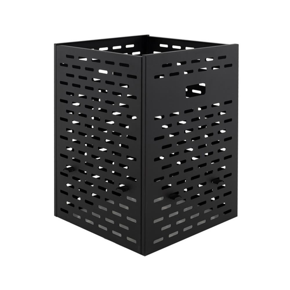 Resenkos Fire Pit, Outdoor Smokeless Fire Pit,30 Inches Ultra Thick Burn Barrel with Venting Patterns and 4 Cross Braces