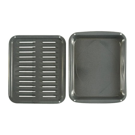 

ForeverPRO 5304442087 Broiler Pan And Inser for Frigidaire Wall Oven 0001117072 05422184 05435136 05435969