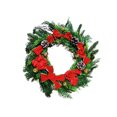 thumbnail image 2 of Wosthever Guirnalda de pino artificial para ambiente festivo navideño, decoraciones navideñas colgantes para puerta navideña Kits de decoración para fiestas, 2 of 6