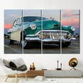 thumbnail image 4 of Vintage Car Art, Retro Car Artwork, Old Car Art, Car Lover Gift Art Canvas, Classic Car Art, Garage Printed Canvas, Car Wall Decor, Canvas Wall Decor - 5P-Gallery Wrapped, 4 of 9