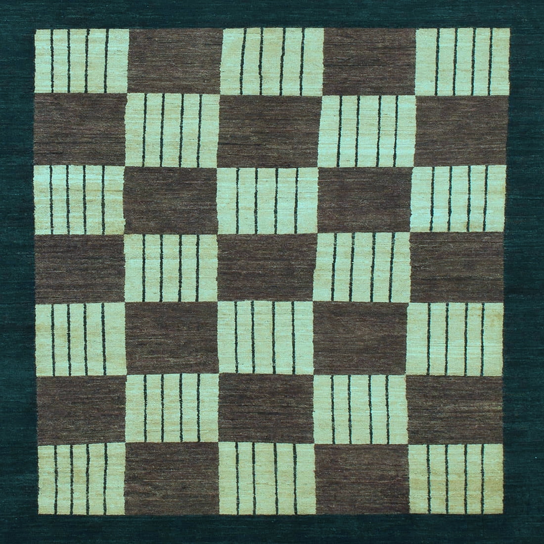 Squear Check Rug Ahgly Company Indoor Square Checkered Light Blue Modern Area Rugs, 5 ...