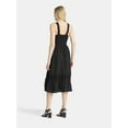 thumbnail image 2 of Time and Tru Women's and Women’s Plus Sleeveless Midi Dress, Sizes XS-4X, 2 of 4