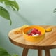 thumbnail image 4 of Cuenco nórdico redondo para sopa con asa, para sopa, ensalada de frutas, postres, bandeja para hornear Amarillo, 4 of 8