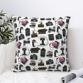 thumbnail image 4 of Yiaed Cool Camera Print Pillow Covers Super Soft Decorative Square Throw Pillow Covers Case Cushion Covers for Sofa Couch Bedroom Car Decor（No pillow core）-16"x16", 4 of 7