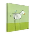 thumbnail image 2 of Trademark Fine Art 'Stick leg Zebra I Childrens Art' Canvas Art by June Erica Vess, 2 of 3