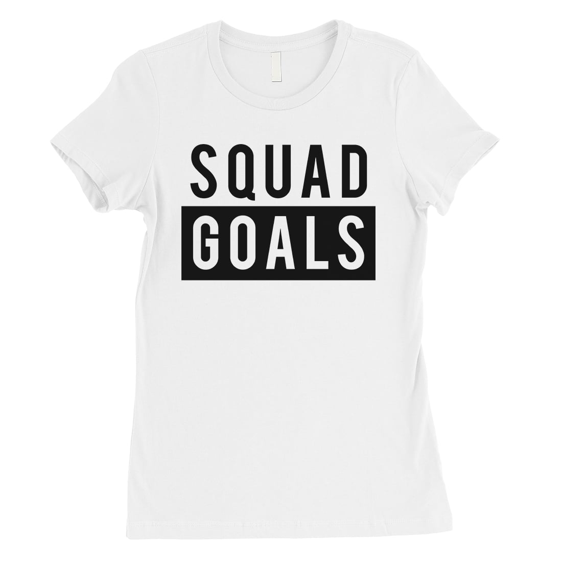 Uitsluiten Detective Hamburger 365 Printing Squad Goals Womens White Loyal Dependable Friendship T-Shirt -  Walmart.com