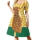 thumbnail image 3 of Vestido de manga corta de fútbol de los Dolphins, vestidos para mujer 2025, vestido de noche, ropa de mujer, vestido, 3 of 7