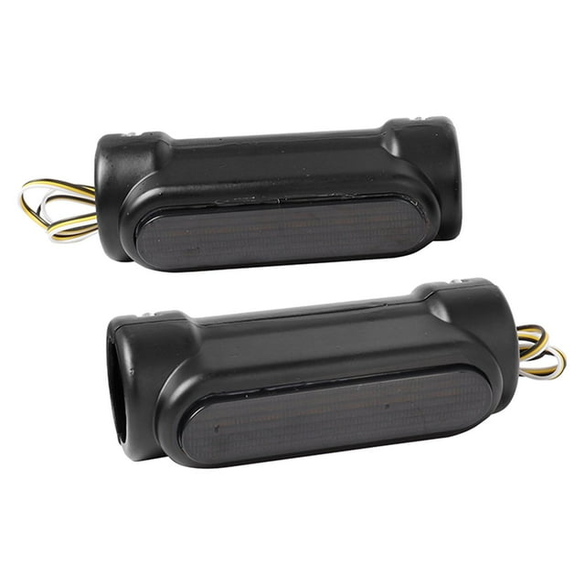 2 piezas de luces de barra de carretera para motocicleta Sunnimix 1,25 pulgadas luces blancas y amarilla patinete LED