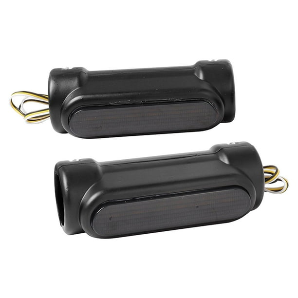 2 piezas de luces de barra de carretera para motocicleta Sunnimix 1,25 pulgadas luces blancas y amarilla patinete LED
