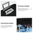 thumbnail image 3 of Anime Cartoon Stitch (5) Travel Suitcase Protector Elastic Washable Protective Baggage Covers With Concealed Zipper For 18-21 Inch Suitcase - S, 3 of 5