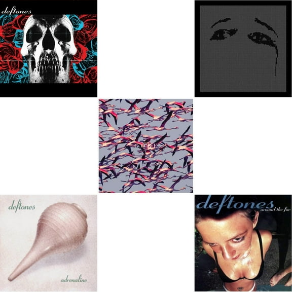 Deftones (X) (20Th Anniversary/Ruby Red LP Vinyl) & Adrenaline & Gore (White LP Vinyl) & Ohms & Around The Fur (180G)