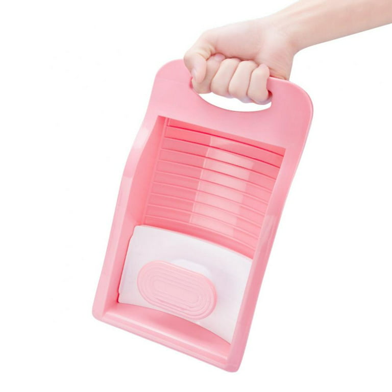 Laundry Board Thicker Portable Cute Wash Board Plastic Mini Hand Wash  Scrubboard Non-slip Space-saving