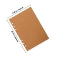 thumbnail image 2 of IFANLANDOR Light Brown Kraft Paper 60 Sheets For Office And Travel, 2 of 6
