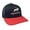 Black/Red With Black Mesh, variant on Heritage Pride Maine Moose State Pride Trucker Mesh Hat- Black Heather, White Mesh