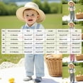 thumbnail image 4 of Gubotare Baby Boy Gentleman Wedding Outfit Dress Romper Suspender Pants Boy Button Bowtie Romper+Suspender Pant Formal Outfit(Red, 0-3 Months), 4 of 9