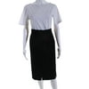 Pre-owned|Escada Margaretha Ley Womens Pencil Skirt Black Wool Size EUR 36