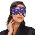 thumbnail image 2 of Sleep Mask Blackout Adjustable Eye Sleeping Mask Blindfold for Sleeping Travel Office Dark Space Printed, 2 of 7