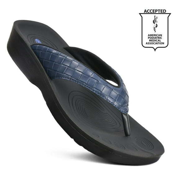 Aerothotic Womens Clarus Comfortable Casual Walking Thong Sandals