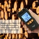 thumbnail image 4 of Probador de humedad de madera GM610 Tipo de aguja Higrómetro de madera Tronco de madera, 4 of 8