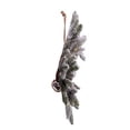 thumbnail image 4 of Kurt S. Adler P3013 Couronne de Pin Floqué à LED 18 Po. 20 Lumières à Piles, 4 of 5