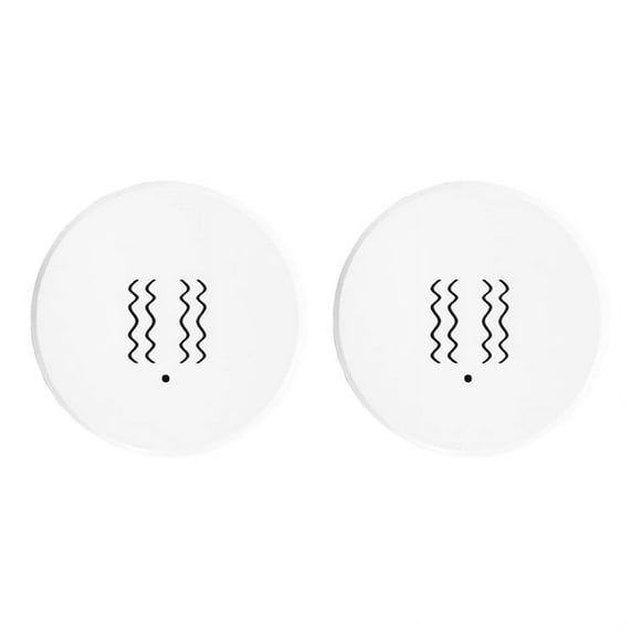 Tuya Zigbee Smart Vibration Sensor Home Security Guard Real-Time Monitoring Alarm Notification Tilt Detector