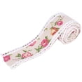 thumbnail image 1 of Flower Stretch, Yellow Linen DIY 2M6.56Ft Burlap Roll Flower Ribbon, For Wedding DIY Handmade, 1 of 8