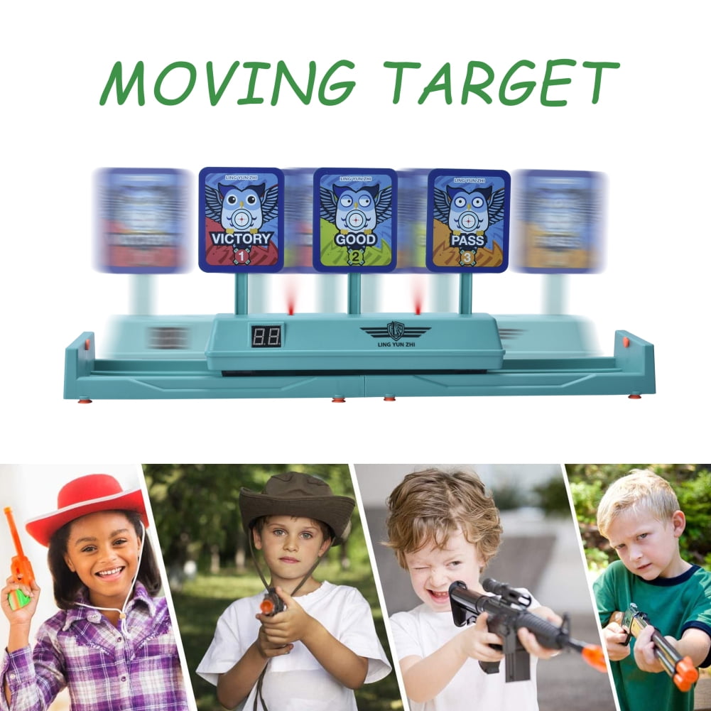 Amyove Electronic Running Shooting Targets Scoring Auto Reset Digital