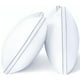 thumbnail image 1 of viewstar Pillows Juego de 2 almohadas tamaño Queen para dormir, almohadas Queen, paquete de 2 para dormir boca arriba, boca abajo o de lado, almohadas mullidas para cama con alternativa de plumón, lav, 1 of 5