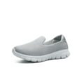 thumbnail image 1 of Ritualay Women Lightweight Slip On Flats Sports Anti Low Top Loafers Tennis Comfortable Round Toe Casual Sneakers Gray-1 5, 1 of 2