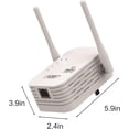thumbnail image 2 of Mini Camara Espia Wifi Oculta Repetidor De Señal Wi-fi FULLHD 1080p inalambrica max 32gb de seguridad vigilancia lente sony video en vivo detector de movimiento usa app Color Blanco Gogo Electronics, 2 of 7