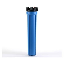 HF5-20BLBK34PR Water Filter Housing 20" RO, Whole House, - 3/4" Ports, Blue Body w/