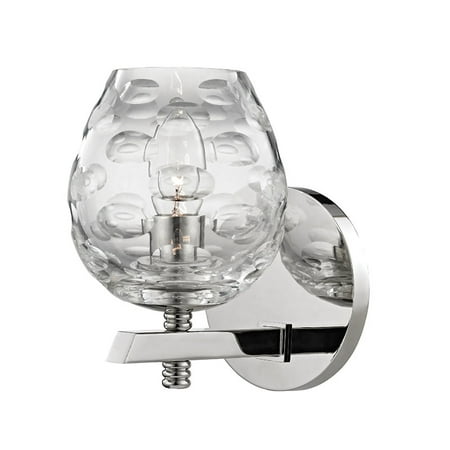 

Hudson Valley Lighting 1251 Burns 1 Light 7 Tall Bathroom Sconce - Nickel