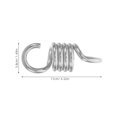 thumbnail image 2 of TEHAUX Ensemble de 2 Ressorts de Chaise Hamac en Acier Inoxydable pour Support Suspendu Extérieur, 2 of 8