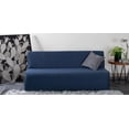 thumbnail image 1 of Sofá Cama Eco Clean M & E MUEBLES Azul Denim 3 Posiciones Individual, 1 of 4