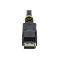 thumbnail image 3 of StarTech.com Câble DisplayPort 50 Pieds avec Loquets - M/M - Câble DisplayPort - DisplayPort (m) à DisplayPort (m) - 50 Pieds - Verrouillé - Noir - pour P/N : GCMDP2DPMF, HD2DP, HDMI2DP, MDP2DPMF6, TB32DP2, USB32DP4K, 3 of 3