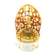 thumbnail image 1 of Quemador de incienso dorado, decoración de carbón, soporte para espirales de incienso, tapa de escritorio blanco con tapa, 1 of 9