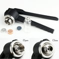 thumbnail image 3 of 13mm Vial Manual Crimper Stainless Steel Portable Home Hand Sealing Machine Bottle Crimping Capping Tools for Aluminium Plastic Cover, 3 of 3