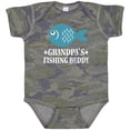 thumbnail image 3 of Inktastic Grandpa's Fishing Buddy Little Fisher Boys or Girls Baby Bodysuit, 3 of 5