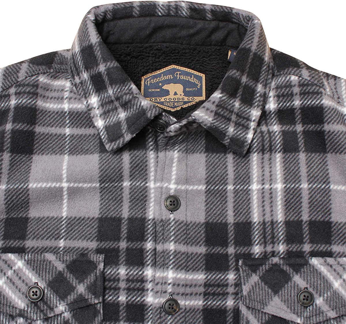 freedom foundry dry goods co super plush shirt jacket
