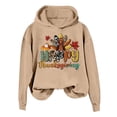 thumbnail image 1 of WEAIXIMIUNG Chandails Personnalisés pour Femmes Image Action de Grâce Sweat à Capuche Imprimé Dinde pour Femmes pour Tenue Décontractée, 1 of 3
