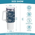 thumbnail image 3 of SKYSONIC 40oz Cute Sharks Tumbler With Lid And Straw Travel Coffee Mug Stainless Steel Insulated Thermal Tumblers Cup, 3 of 7