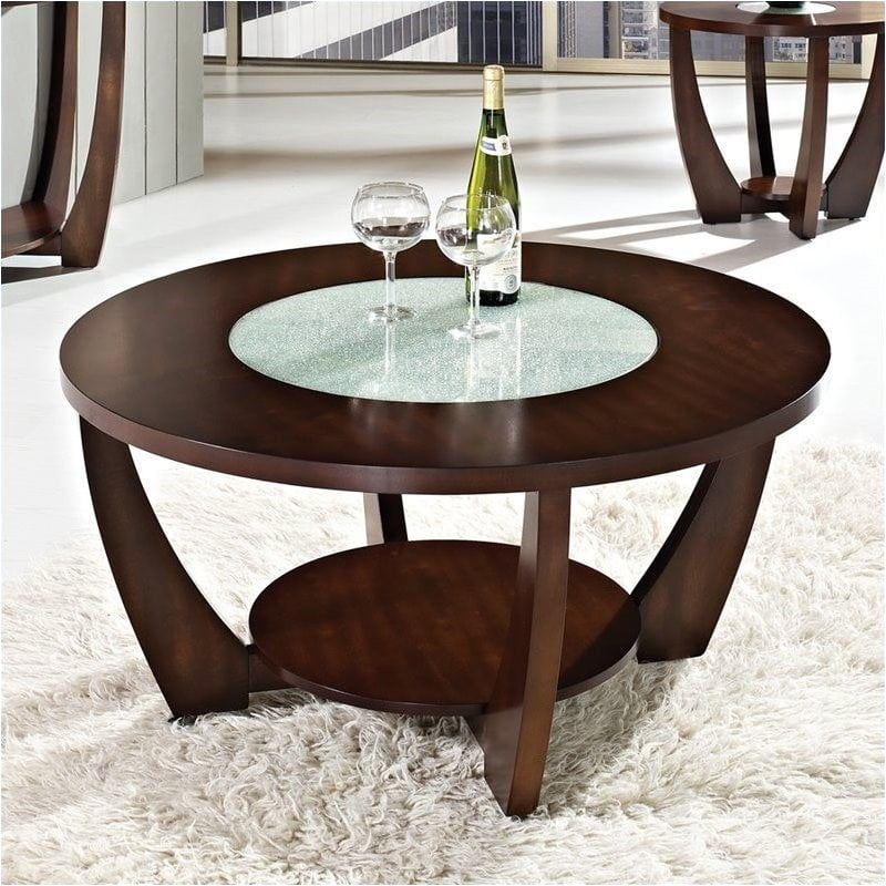 Bowery Hill Cocktail Table in Cherry Walmart Canada