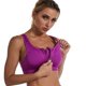 thumbnail image 1 of Sujetador deportivo de gran tamaño con cremallera frontal sin aro de acero fruncido Yoga Fitness running Lady ropa interior a prueba de golpes hermoso chaleco, 1 of 5