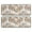 Orange Paisley Pattern, variant on Kitchen Rugs Sets Of 2,Pastel Geometric Pattern Anti Fatigue Kitchen Mat Rugs Non Slip Washable,Decorative Kitchen Floor Mats for Kitchen,Sink,Laundry,17"x47"+17"x47"