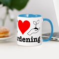 thumbnail image 4 of CafePress - I Heart Gardening Mug - 11 oz Ceramic Mug - Novelty Coffee Tea Cup, 4 of 6